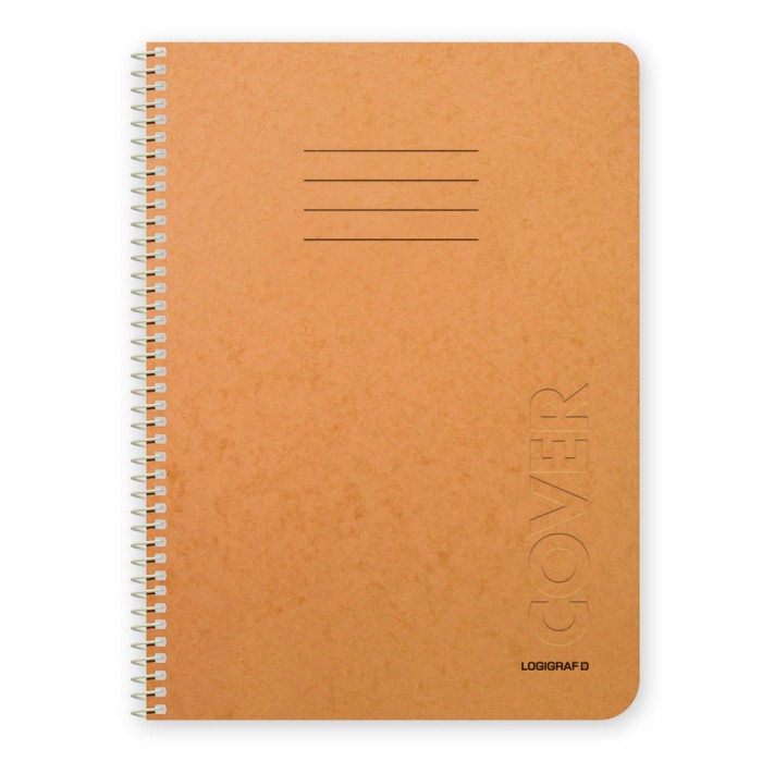 COVER Τετράδιο Σπιράλ Wirelock Β5/17Χ25 3 Θέματα 90 Φύλλα 6τμχ σε 7 χρώματα