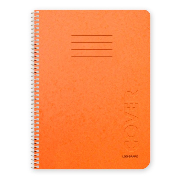 COVER Τετράδιο Σπιράλ Wirelock Β5/17Χ25 5 Θέματα 150 Φύλλα 6τμχ σε 7 χρώματα