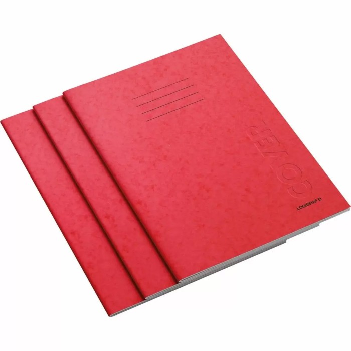 COVER Τετράδιο Καρφίτσα Α4/21Χ29 50Φ 10τμχ σε 10 χρώματα