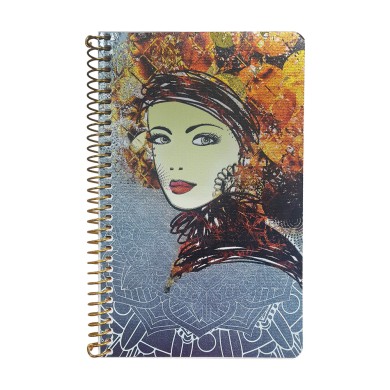 Loginotes Σημειωματάριο SPIRAL LINE STYLE 12,5X19,5 εκ. 80 Φύλλα