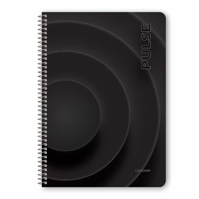 PULSE Τετράδιο Σπιράλ Wirelock B5/17Χ25 4 Θέματα 120 Φύλλα 6τμχ