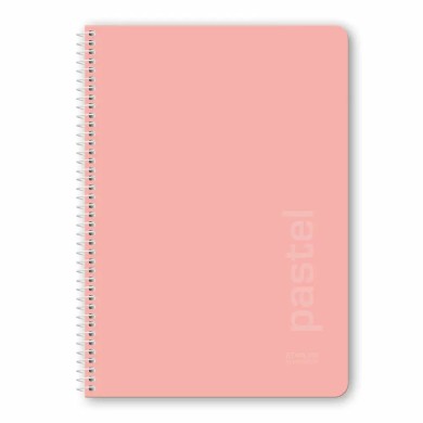 PASTEL STARLINE Τετράδιο Σπιράλ Wirelock B5/17Χ25 3Θ 90Φ 6τμχ