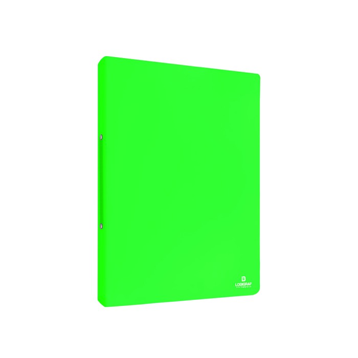 FLUO Κλασέρ PP με 2 κρίκους για 17X25, 2εκ, Λαχανί