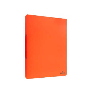 FLUO Κλασέρ PP με 2 κρίκους για 17X25, 2εκ, Πορτοκαλί