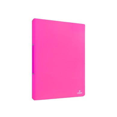 FLUO Κλασέρ PP με 2 κρίκους για 17X25, 2εκ, Φουξ