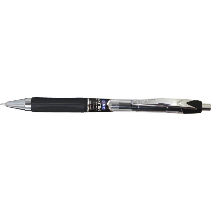 Ball pen LINC Mr.Click/black, κουτί 12τμx.