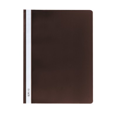 HERLITZ Ντοσιε με Έλασμα Α4 PP Καφέ - Συσκευασία 10τμχ