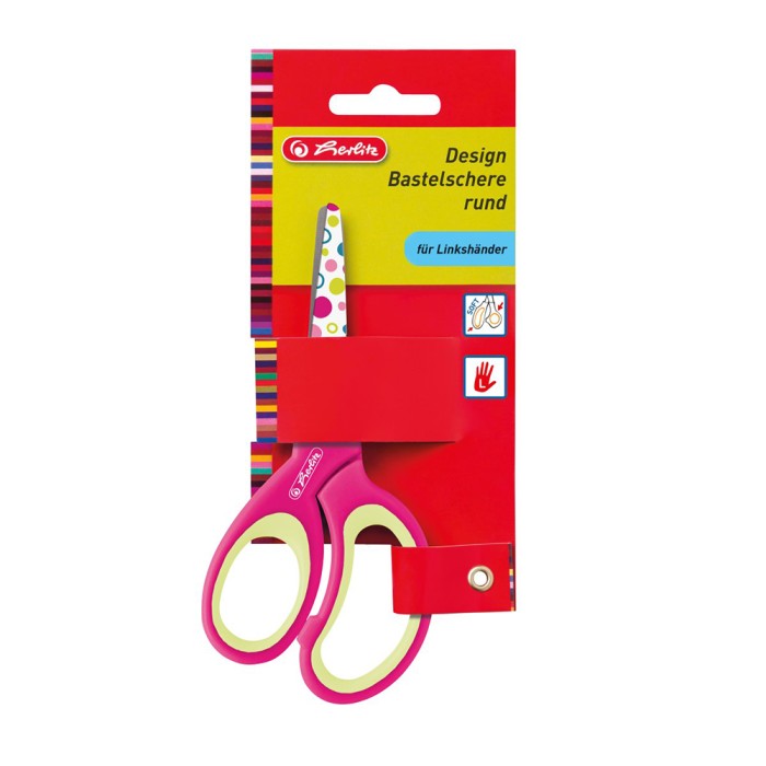 HERLITZ Ψαλίδι 13cm σε 3 Σχέδια - Συσκευασία 5τμχ