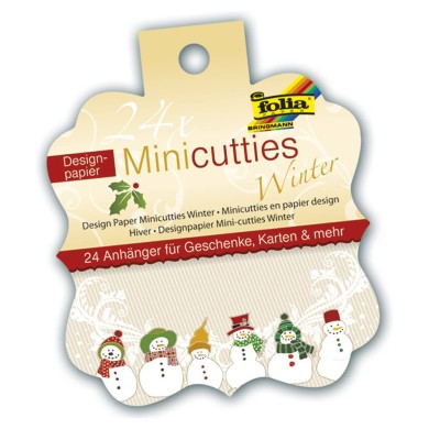 Διακοσμητικά Χαρτιά Με Οπή MINICUTTIES Χειμώνας