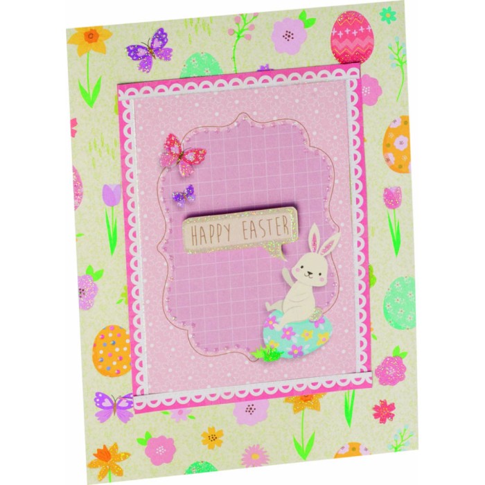 Μπλοκ Χαρτιά Glitter, A4, 12 τμχ 165 γρ,  Spring/Easter