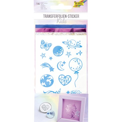 Σετ 16 Αυτοκόλλητα, 3x Transfer Foil, KIDS