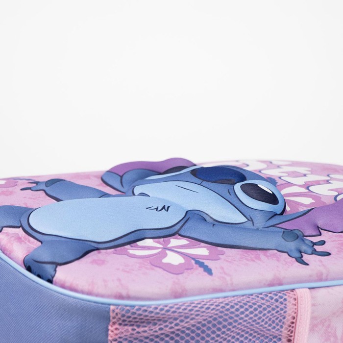 Παιδική Τσάντα Πλάτης 31εκ 3D DISNEY Lilo & Stitch Stitch