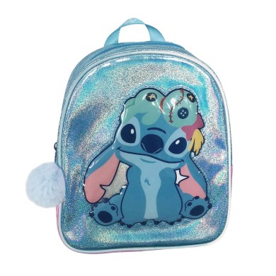 Τσάντα Πλάτης 23εκ DISNEY Lilo & Stitch Fantasia Free Time