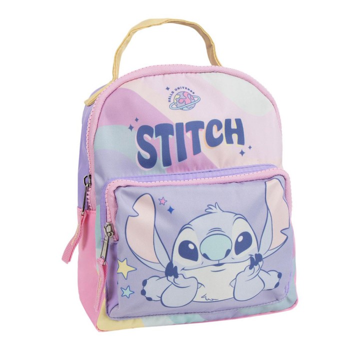 Τσάντα Πλάτης 23εκ με Τσέπη DISNEY Lilo & Stitch Free Time