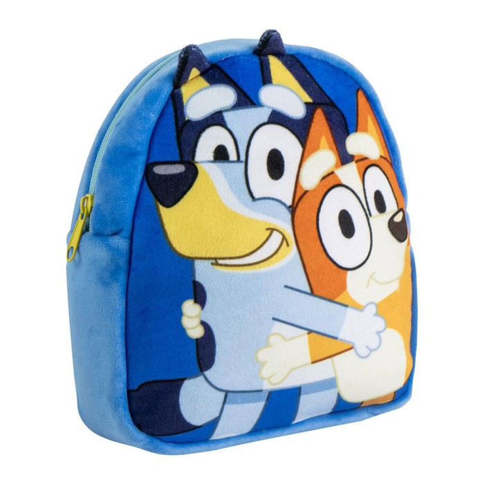 Απαλή Τσάντα Πλάτης 22εκ Παιδικού Σταθμού BLUEY Μπλε