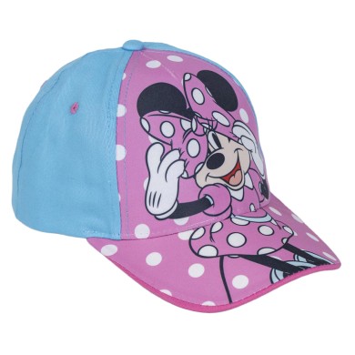 Παιδικό Καπέλο 53εκ [4-8χρ] DISNEY Minnie Mouse με Γαλάζιο Γείσο