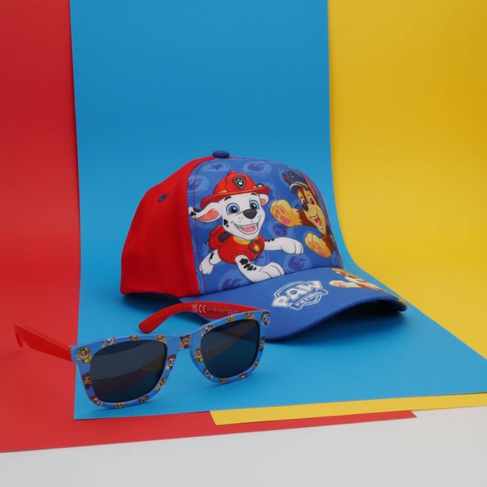 Σετ με Καπέλο Τζόκεϊ 53εκ & Γυαλιά Ηλίου PAW PATROL