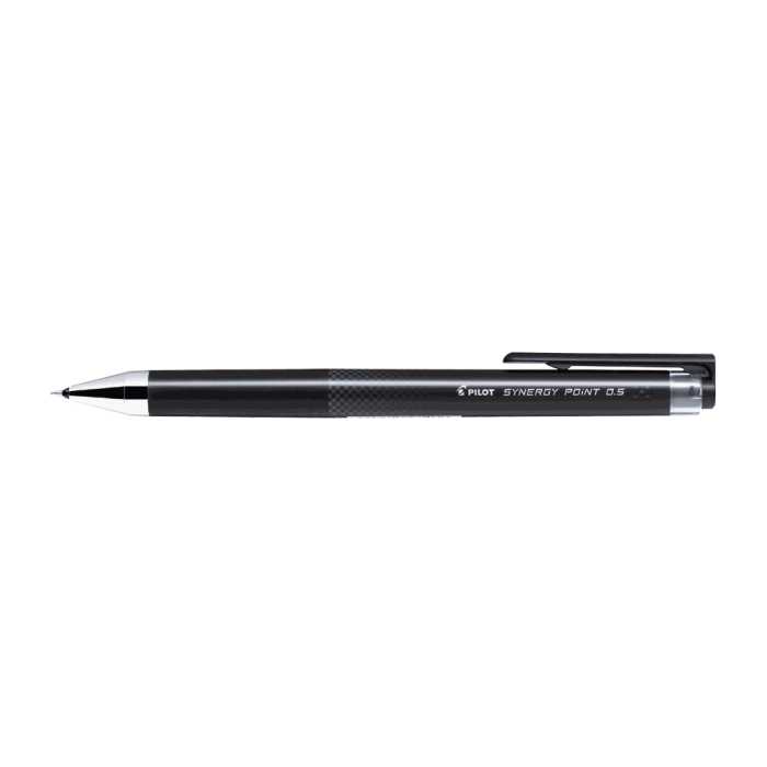 Στυλό Gel 0.5mm Fine PILOT SYNERGY POINT Μαύρο, σε Κουτί 12τμχ