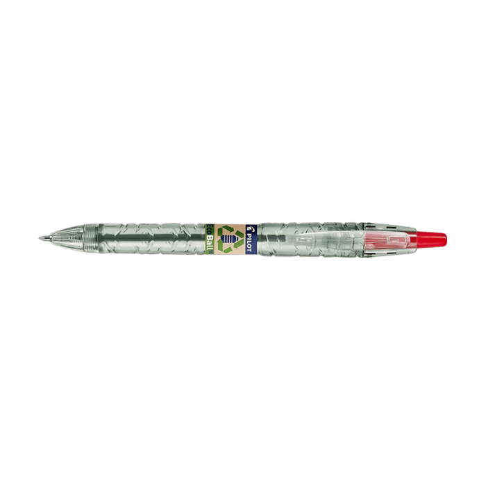 Στυλό Διαρκείας Κόκκινο 1.0mm PILOT BEGREEN B2P, σε Κουτί 10τμχ