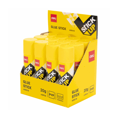 Κόλλα Stick 20gr DELI STICK UP, Πακέτο των 12 τεμαχίων