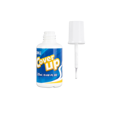 DELI COVER-UP Διορθωτικό Υγρό 20ml - Συσκευασία 12τμχ