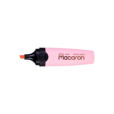 Μαρκαδόρος Υπογράμμισης Πλακέ 1-5mm DELI MACARON Ροζ (Πακέτο 12τμχ)