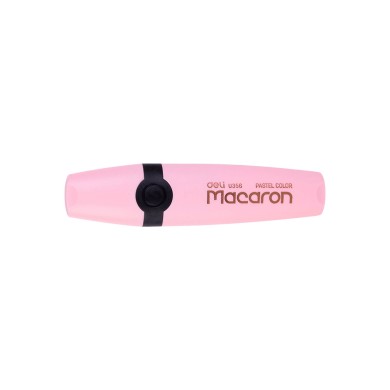 Μαρκαδόρος Υπογράμμισης Πλακέ 1-5mm DELI MACARON Ροζ (Πακέτο 12τμχ)