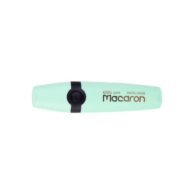 Μαρκαδόρος Υπογράμμισης Πλακέ 1-5mm DELI MACARON Πράσινο (Πακέτο 12τμχ)