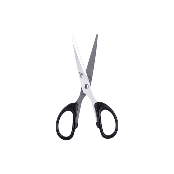 Ψαλίδι Γραφείου Blister 6 1/4 16cm Classic 2 χρώματα DELI (Συσκευασία 12τμχ)