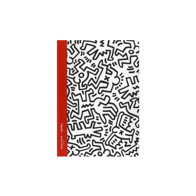 Σημειωματάριο με Τελίτσες A5/15X21 120 φύλλα CARAN D'ACHE Keith Haring Christmas