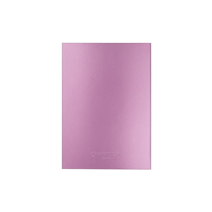 Σημειωματάριο Ριγέ A5/15X21 120 φύλλα Ροζ CARAN D'ACHE Colormat-X
