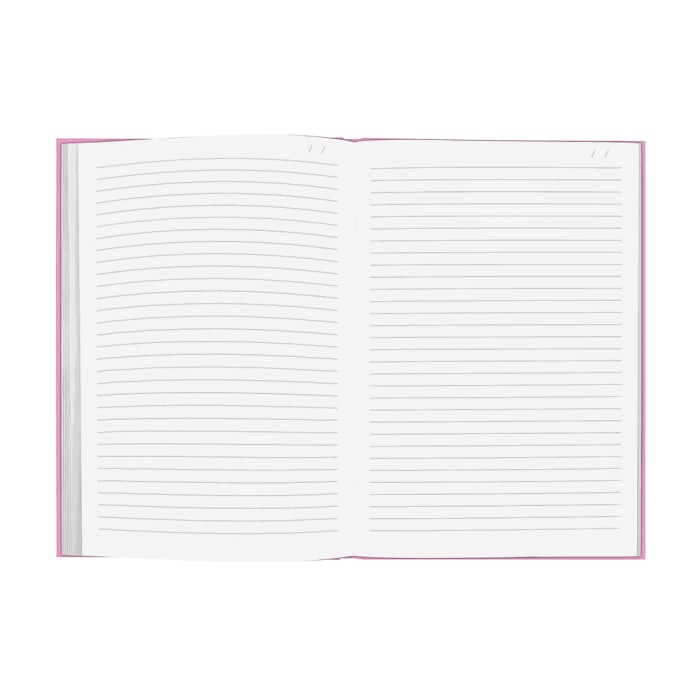 Σημειωματάριο Ριγέ A5/15X21 120 φύλλα Ροζ CARAN D'ACHE Colormat-X