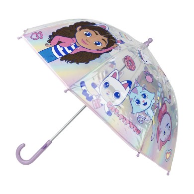 Ομπρέλα Φούσκα PVC 45εκ με άνοιγμα 71εκ GABBY´S DOLLHOUSE