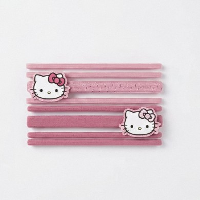 Αξεσουάρ για τα Μαλλιά Λαστιχάκια 8τμχ HELLO KITTY