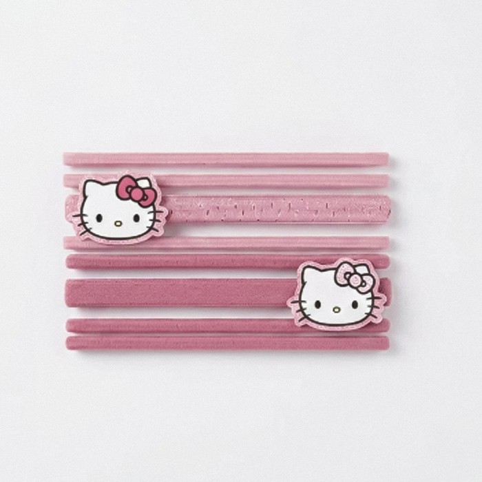 Αξεσουάρ για τα Μαλλιά Λαστιχάκια 8τμχ HELLO KITTY