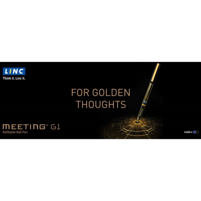 Ball pen LINC Meeting G1/μπλε