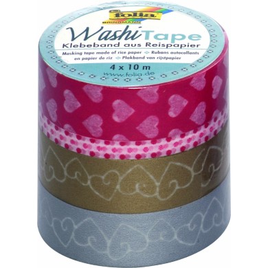 Ταινία Washi, Σετ 4τμχ, Love