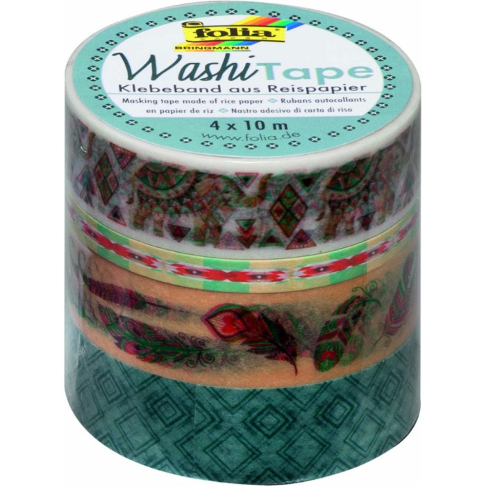 Ταινία Washi, Σετ 4τμχ, Μποέμ