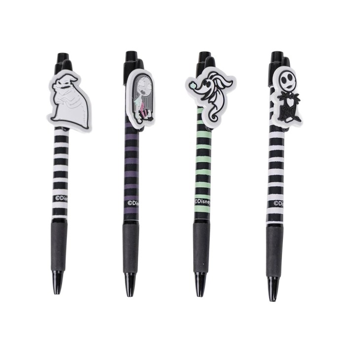 Σετ με 4 Στυλό DISNEY The Nightmare Before Christmas