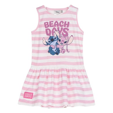 Παιδικό Αμάνικο Φόρεμα 100% Βαμβακερό DISNEY Stitch