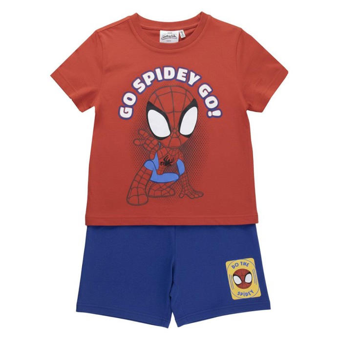 Παιδικό Σετ T-Shirt και Σορτς MARVEL Spidey