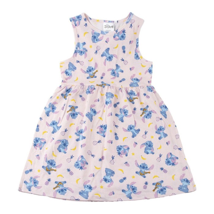 Παιδικό Αμάνικο Φόρεμα 100% Βαμβακερό DISNEY Stitch
