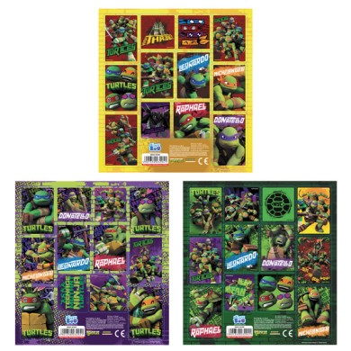 Stickers 16Χ16 TEENAGE MUTANT NINJA TURTLES