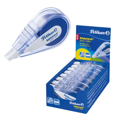 PELIKAN Διορθωτικό (Blanco) Mini Roller 4.2mmx6m - Συσκευασία 8τμχ