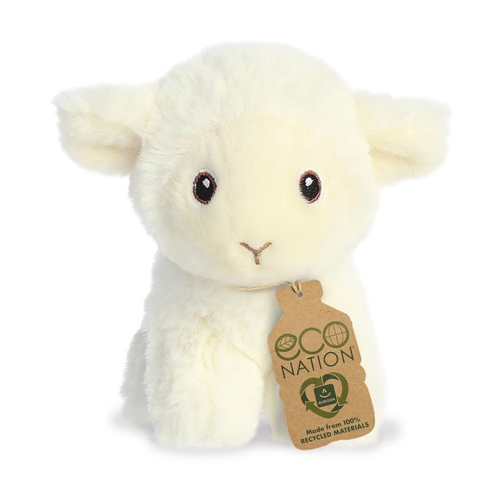 ECO NATION Mini Lamb - Πρόβατο Λούτρινο, 13εκ