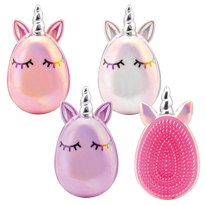 UNICORN SWEET DREAMS Βούρτσα Μαλλιών Αυγό, σε 3 Σχέδια
