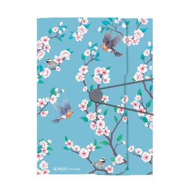 HERLITZ Φάκελος PP με Αυτιά Α4 Ladylike Birds