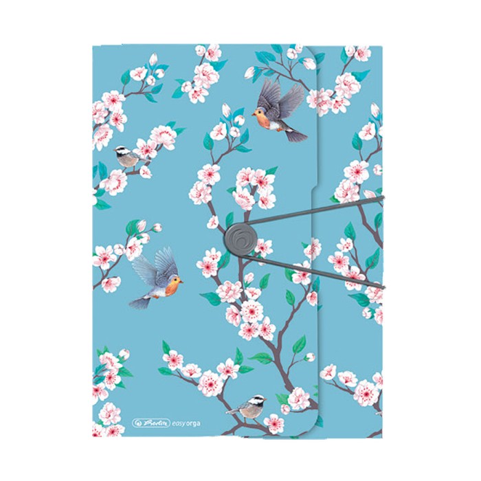 HERLITZ Φάκελος PP με Αυτιά Α4 Ladylike Birds