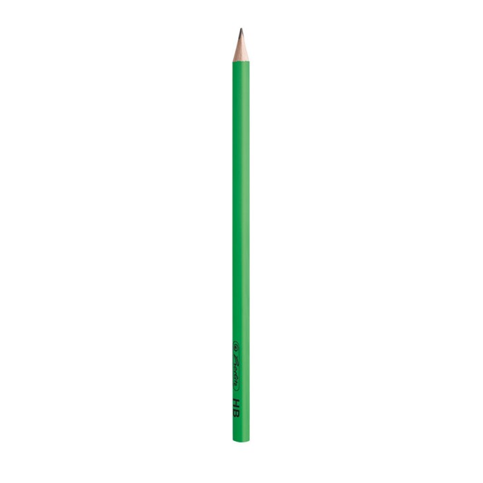 HERLITZ Μολύβια Neon Art HB Blister 2τμχ - Συσκευασία 8τμχ