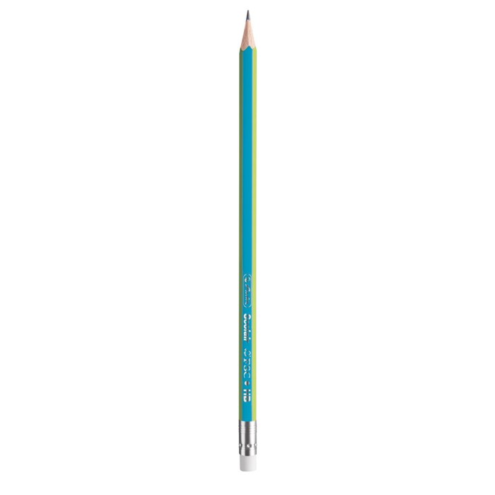 HERLITZ Μολύβια Greenline ΗΒE FSC Blister 4τμχ - Συσκευασία 10τμχ